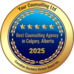 2025 CBRB Inc. Your Counselling Ltd Award Badge
